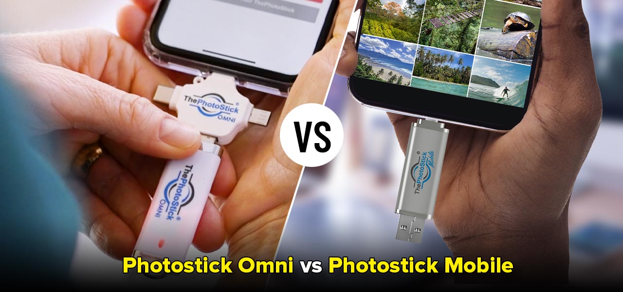 Fotostick Omni vs Fotostick mobil